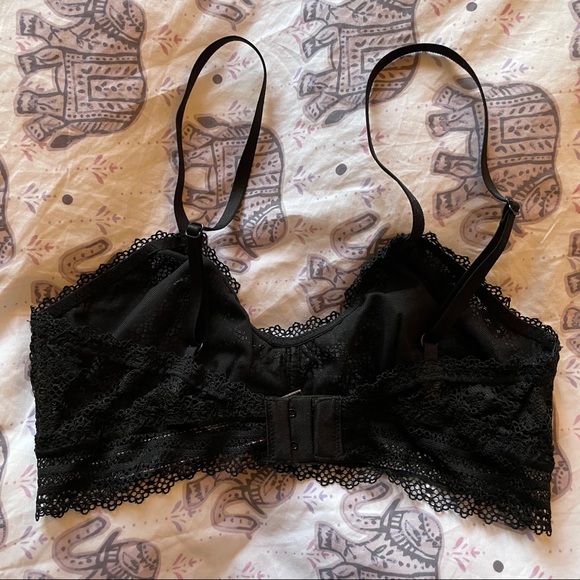 3/$30 | VS Black Lacey bralette - Picture 2 of 4